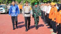 Bupati Barru Hadiri Apel Gelar Pasukan Menyambut Nataru di Mapolres Barru