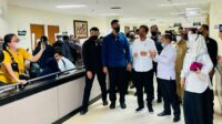 Tiba di Pekanbaru, Presiden Langsung Tinjau RSUD Arifin Achmad