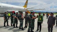 Kunjungan Kerja Panglima TNI Didampingi Jendral TNI Dudung di Wilayah Kodam XVII/Cenderawasih.