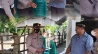 Melalui Polsek Ngunut, Kapolres Tulungagung Salurkan Bansos pada Keluarga Korban Meninggal Dunia Akibat Sakit Mendadak