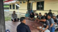 Waka Polsek Baras  Menggelar JUM’AT CURHAT  di Balai Polsek Baras