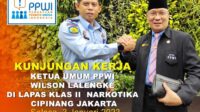 Awali Kunker di Tahun 2023, Ketum PPWI Sambangi Lapas Narkotika Kelas IIA Cipinang