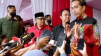 Presiden Jokowi Tanggapi Penangkapan Tersangka Korupsi : KPK Sudah Mempunyai Fakta dan Bukti.