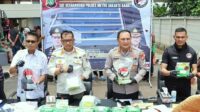 Polri Musnahkan Narkoba Senilai Rp 34,8 Miliar