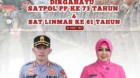HUT Satpol PP dan Satlinmas, Kapolres Sidrap : Teruslah Bertugas Dengan Integritas, Profesional dan Dedikasi Tinggi