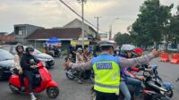 Personell Gabungan Polres Tasikmalaya Kota laksanakan Harkamtibmas, Antisipasi Ngabuburit Warga