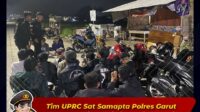 Team UPRC Sat Samapta Polres Garut Amankan Sekelompok Pemuda yang akan Menonton Balap Liar