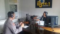 Kapolsek Ciawi Laksanakan On Air dan Pesan Kamtibmas melalui Radio Buana Jaya FM 94.1 FM Ciawi