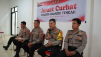 Gelar Jumat Curhat, Polres Mateng dengar Keluhan Warga Pengguna Jalan
