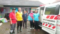 Kapolsek Cilacap Selatan Tinjau Banjir di Wilayahnya, Cek Dapur Umum dan Pos Kesehatan