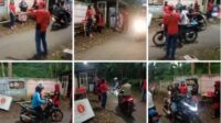 Berbagi Keberkahan di Bulan Suci Ramadhan 1444 H dengan Bagikan Takjil pada Pengendara bermotor di Ciburial Sumber, Desa Margajaya, Bandung Barat.