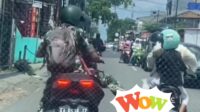 VIRAL…!!Oknum Prajurit TNI Tendang Motor Seorang Ibu yang Bonceng Anaknya di Bekasi Ditahan dan Akan Diproses Hukum