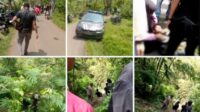 Tragis…!! Magsud Hati ingin Berwisata ke Curug Malela Bandung Barat, Mobil Elf dari Karawang, malah Terperosok Kedalam Jurang