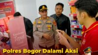Polres Bogor Dalami Aksi Pencurian Mini Market di Karadenan, Bogor