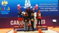 Ketum KOI Didaulat Kalungkan Medali ke Pemenang Cabor Angkat Besi SEA Games 2023