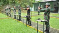 Kodim 0501/JP Laksanakan Latihan Menembak Senjata Ringan