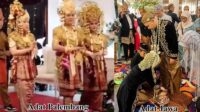 Resepsi Pernikahan Anggie Pratama Lalengke Padukan Budaya Jawa dan Palembang