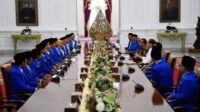 Presiden Jokowi Terima PB PMII di Istana Merdeka