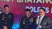 Ketua DPP KKDB H.Yasin Azis Ikut Meriahkan HUT ke-77 Bhayangkara di Mapolres Barru
