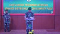 Dandim 0501/JP Pimpin Korps Raport Penerimaan Personel Kodim 0501/JP