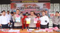 Polresta Cilacap Berhasil Tangkap 19 Pelaku Diduga Penyalahgunaan Narkoba Selama Bulan Mei – Juni 2023