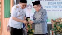 Bupati Barru Bersama AG.Faried Wadjedy Sambut Kedatangan Silaturahmi H.M.Yusuf Kalla di Pondes DDI Mangkoso