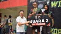 Kodim Pekalongan Juara Bukutangkis Danrem 071/Wijayakusuma Cup