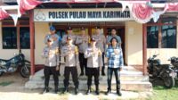 IPDA SR Sembiring Kumpulkan Anggotanya dalam Rangka Pengenalan Dirinya Sebagai Kapolsek Baru