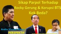 Sikap Parpol Terhadap Rocky Gerung dan Korupsi BTS, Kok Beda?