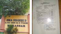Diduga kuat Ada Kerjasama Terkait Kelulusan Siswa Siluman SMAN 3 Makassar Lewat Jalur Akademik Prestasi Nilai,  antara Oknum Security dan Kepala Sekolah.