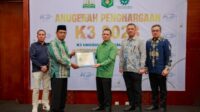 Solusi Bangun Andalas Raih Penghargaan Nihil Kecelakaan Kerja Tahun 2022 dari Kementerian Ketenagakerjaan RI