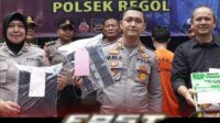 Press Conferensi Polrestabes Bandung, Tangkap Pelaku Pembobol Minimarket Di Kec.Regol Kota Bandung