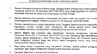 Kapolda NTB Tegaskan Keamanan dan Ketertiban dalam Perhelatan MotoGP 2023