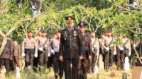 Beri Penghormatan Terakhir, Polres Loteng Menggelar Upacara Pemakaman Bripka Gunawan