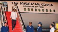 Dari Provinsi Sumatra Barat, Presiden Joko Widodo Melanjutkan Kunjungan Kerja di Pulau Sumatra ke Provinsi Sumatra Selatan