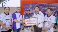 Suardi Saleh Membuka Turnamen Bupati Cup 2023 Di Lapangan Bola S.Binangae Barru