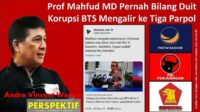 Prof Mahfud MD Pernah Bilang Duit Korupsi BTS Mengalir ke Tiga Parpol