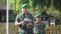Danrem Wijayakusuma Irup Penyerahan Simbol Infanteri dan Lepas Tonting Yudha Wastu Pramuka Jaya Etape Pertama