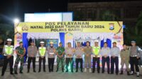 Yakinkan Keamanan, Kapolres Dodik Susianto Pantau Pos Pelayanan Operasi Lilin Perayaan Nataru 2023/2024