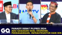 Debat Pilpres 2024: Adu gagasan soal ekonomi, perdagangan, infrastruktur dan IKN Nusantara