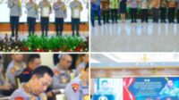 Kapolri Melaksanakan Release Akhir tahun di Rupattama Mabes Polri