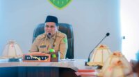Didampingi Sekda Abustan, Suardi Saleh Beri Arahan pada Pimpinan OPD Saat Coffee Morning di Lt.5 Ruang Kerja Bupati Barru