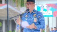 Sekda Abustan menjadi Inspektur Upacara di Hari Kesadaran Nasional Tingkat Kab.Barru