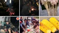 Giat IiNews Sambut Tahun Baru 2024 Bakar Jagung dan Ikan jadi Tradisi Utama bersama Warga lingkungan