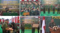 Danrem 071/Wijayakusuma Dampingi Pangdam IV/Diponegoro Kunjungan Kerja di Wilayah Korem 071/Wijayakusuma.