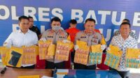 Belum Genap 1 Bulan Menjabat, Kapolres dan Kasat Narkoba Polres Batu Bara Buktikan Tangkap 3 Bandar Ekstasi