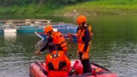 Pencarian Orang  Tenggelam hari ke-2 di Aliran bendungan Saguling, Desa Sarinagen, Bandung Barat