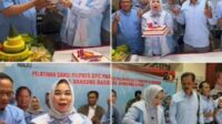 Kemeriahan Aniversary ke-16ta DPC Partai Gerindra Bandung Barat   sekaligus Zoom meeting dengan DPD Partai Gerindra Provinsi Jabar