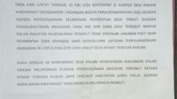 Sebanyak 85 orang Masyarakat Rinjani Angkat Bicara Terkait Pernyataan Kades?