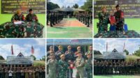 Purna Tugas, Satgas Pamtas RI-Malaysia Yonarmed 16/TK Serah Terima Tugas kepada Yonkav 12/BC